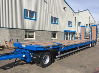 3 Axle Turntable Low Loader